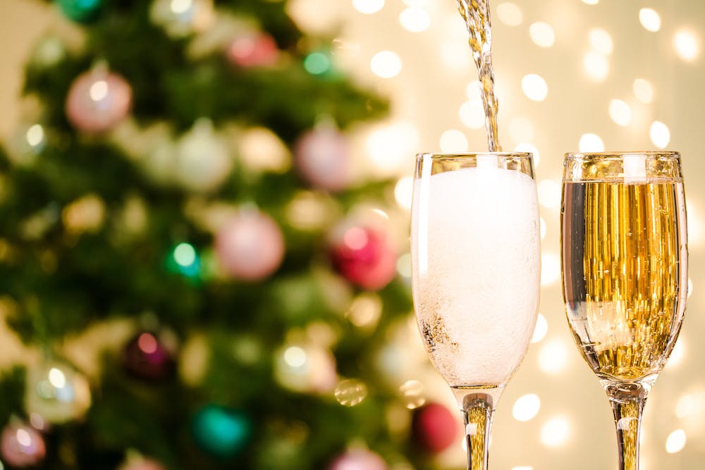 Alcohol-free festive drinks
