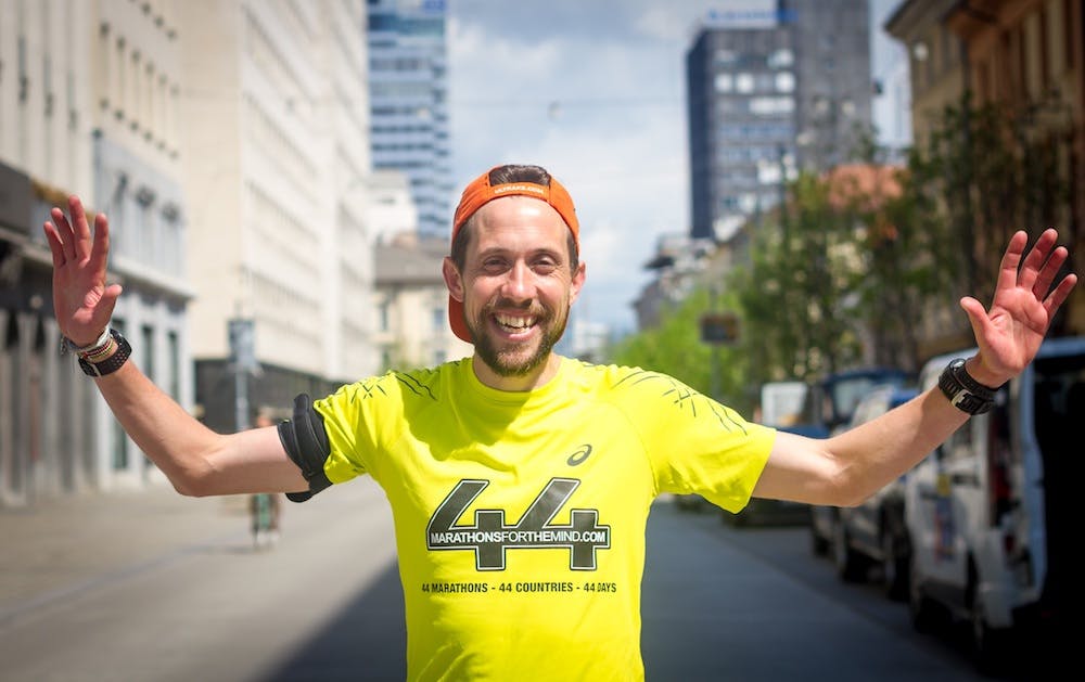 I Ran 44 Marathons in 44 Days For Mental Health Charities