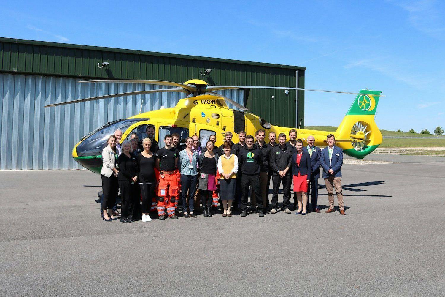 Air Ambulance Charity Launch Mental Health and Wellbeing Programme