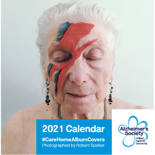 Nursing home residents recreate iconic album covers for charity calendar