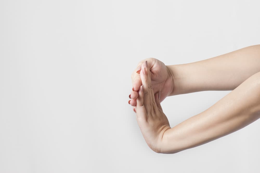 hand stretching