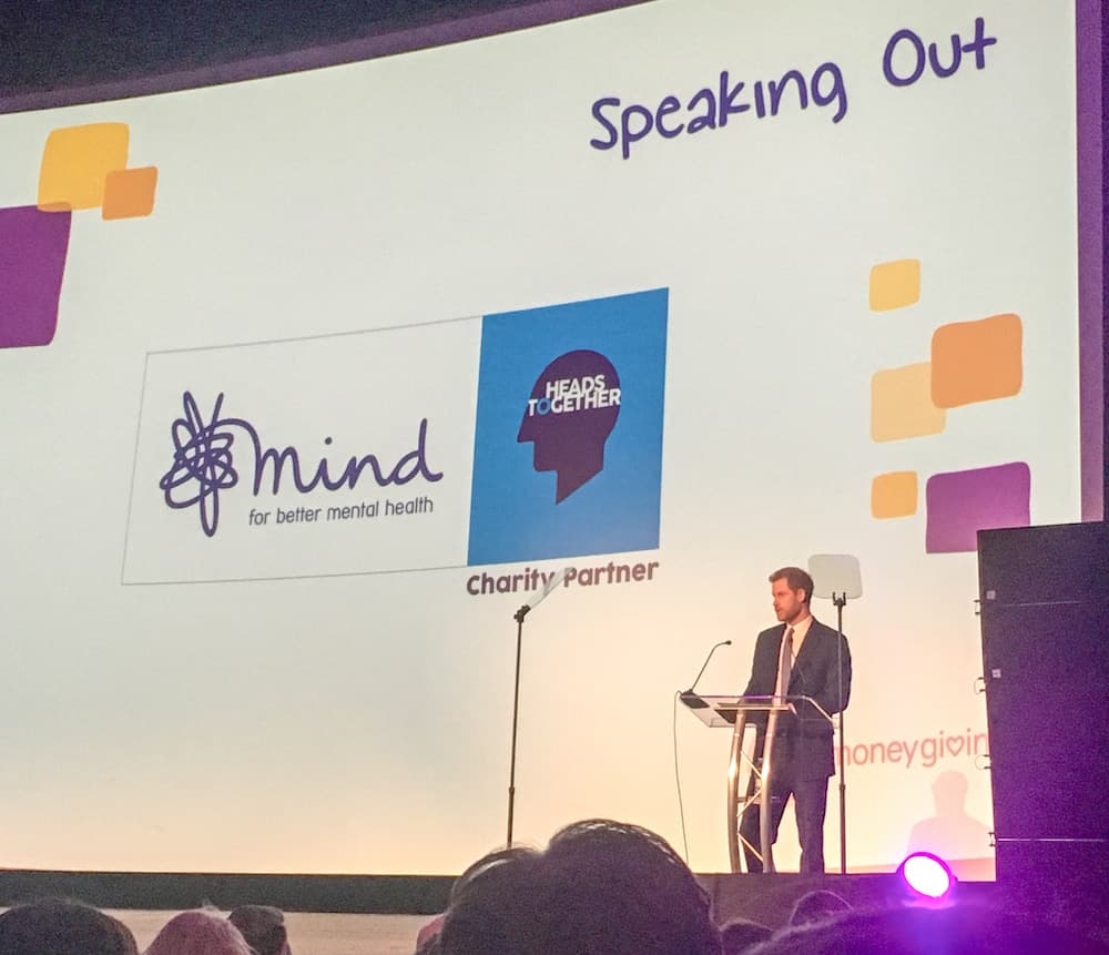 Prince Harry Mind Media Awards