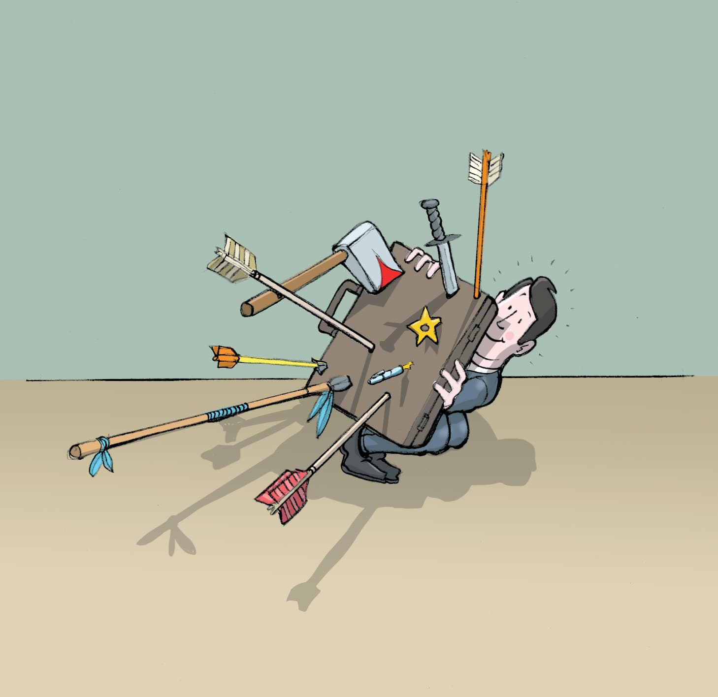 Illustration: What life throws at you