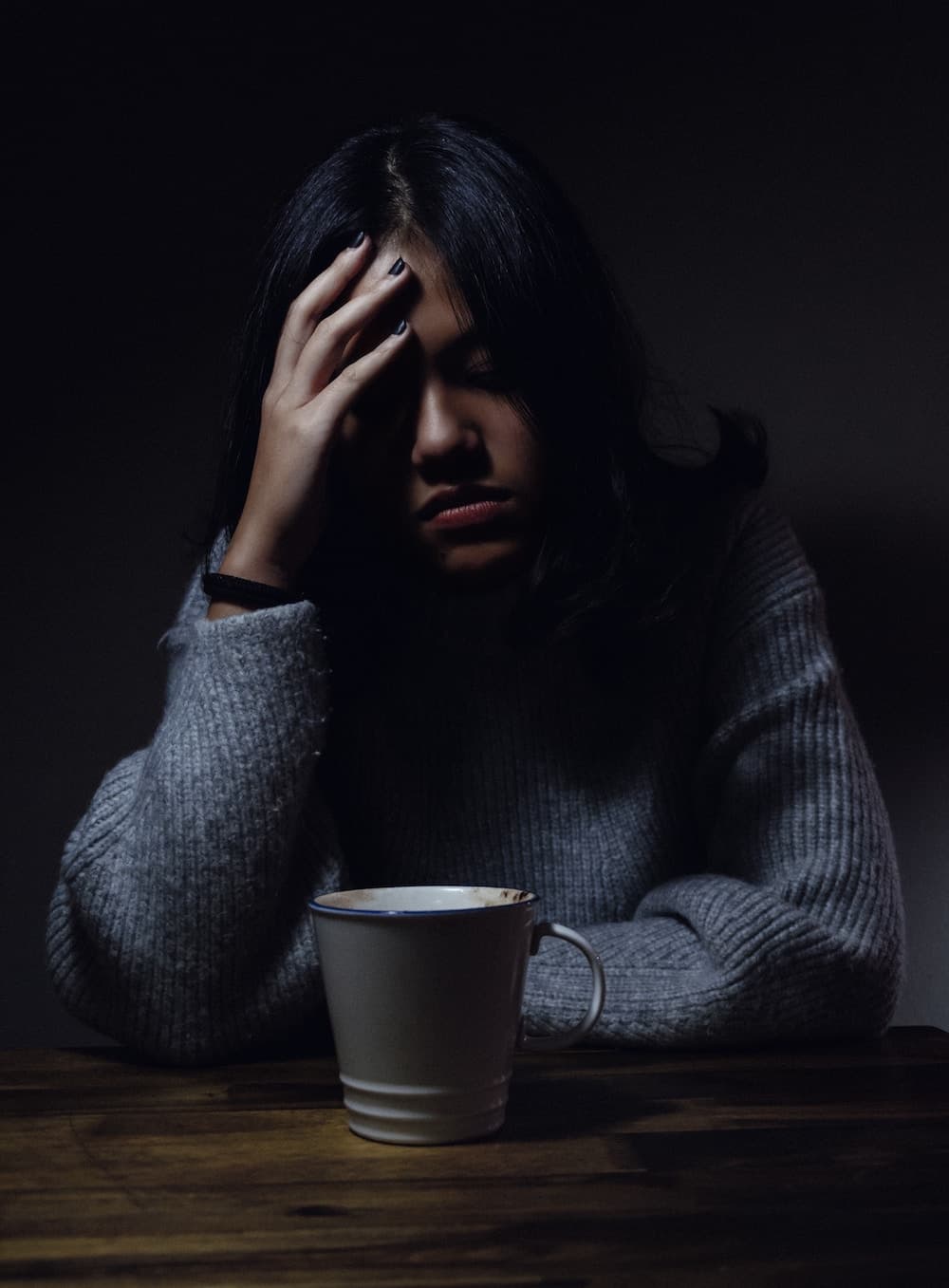 sad woman