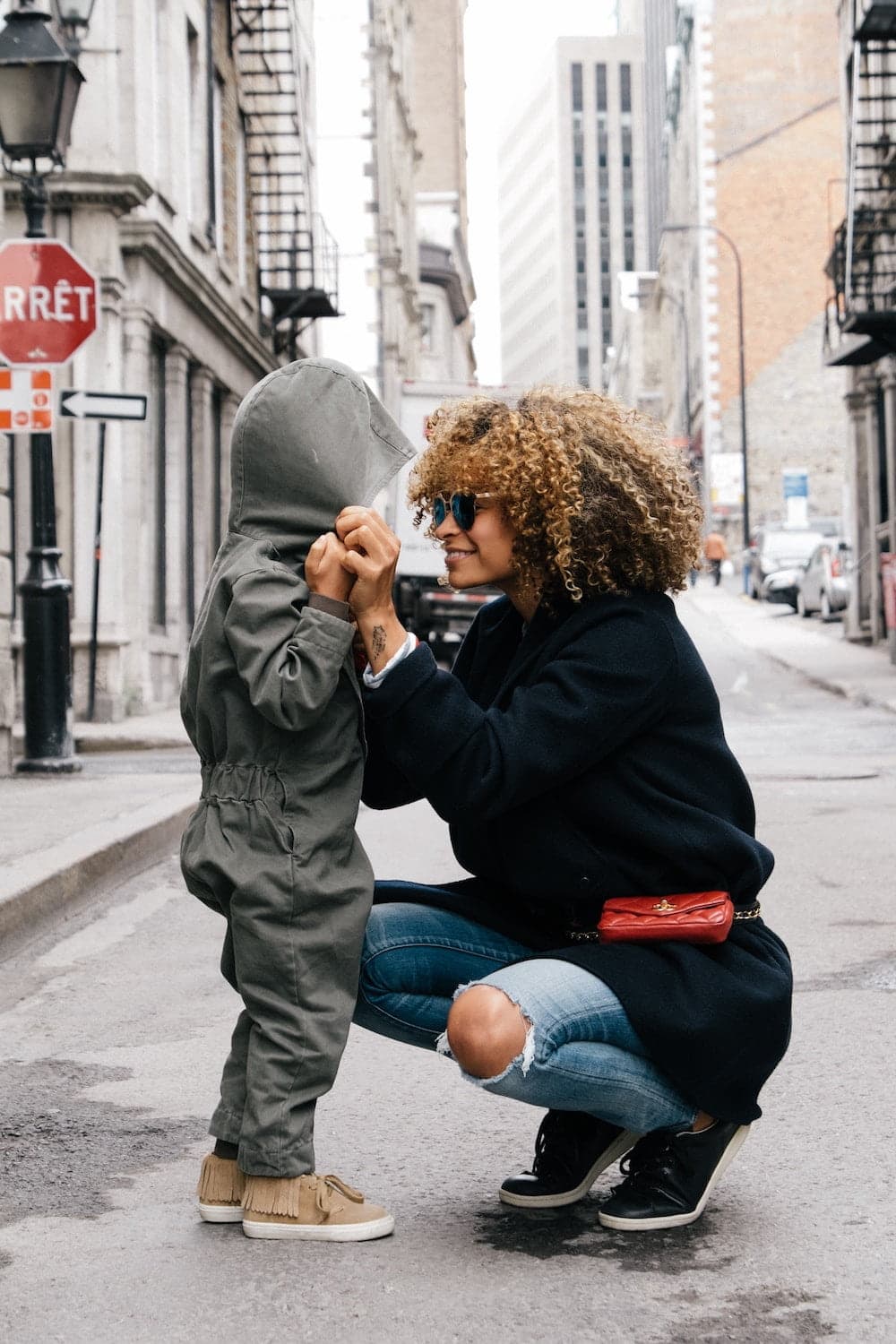 mother and son