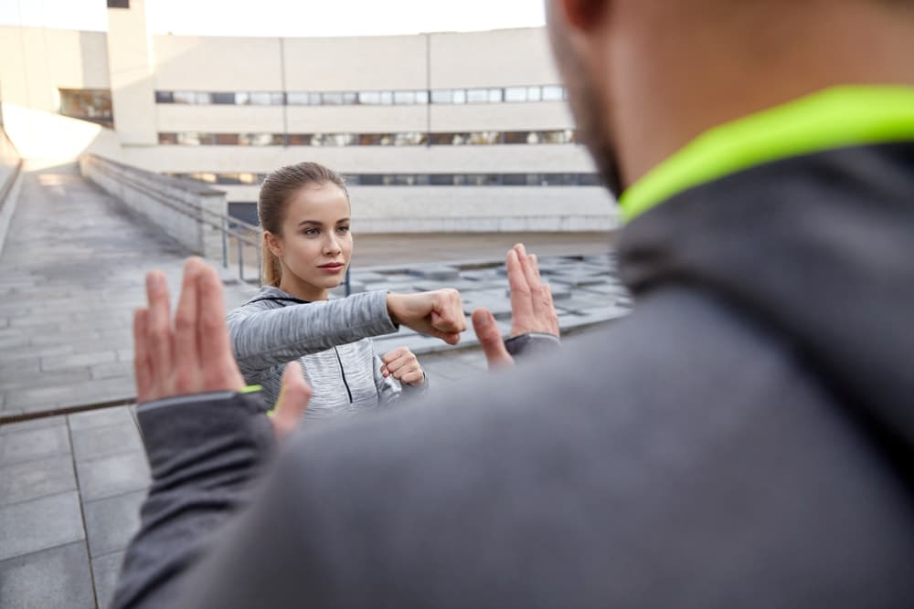 self-defense class