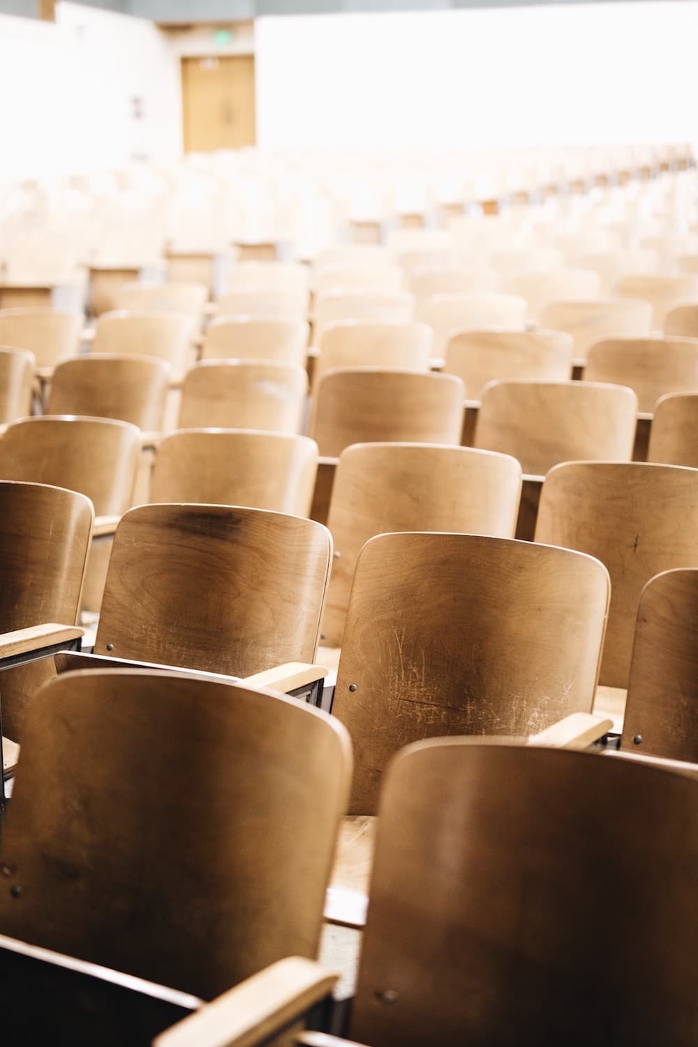 chairs in exam