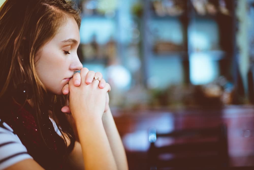 woman feeling stressed