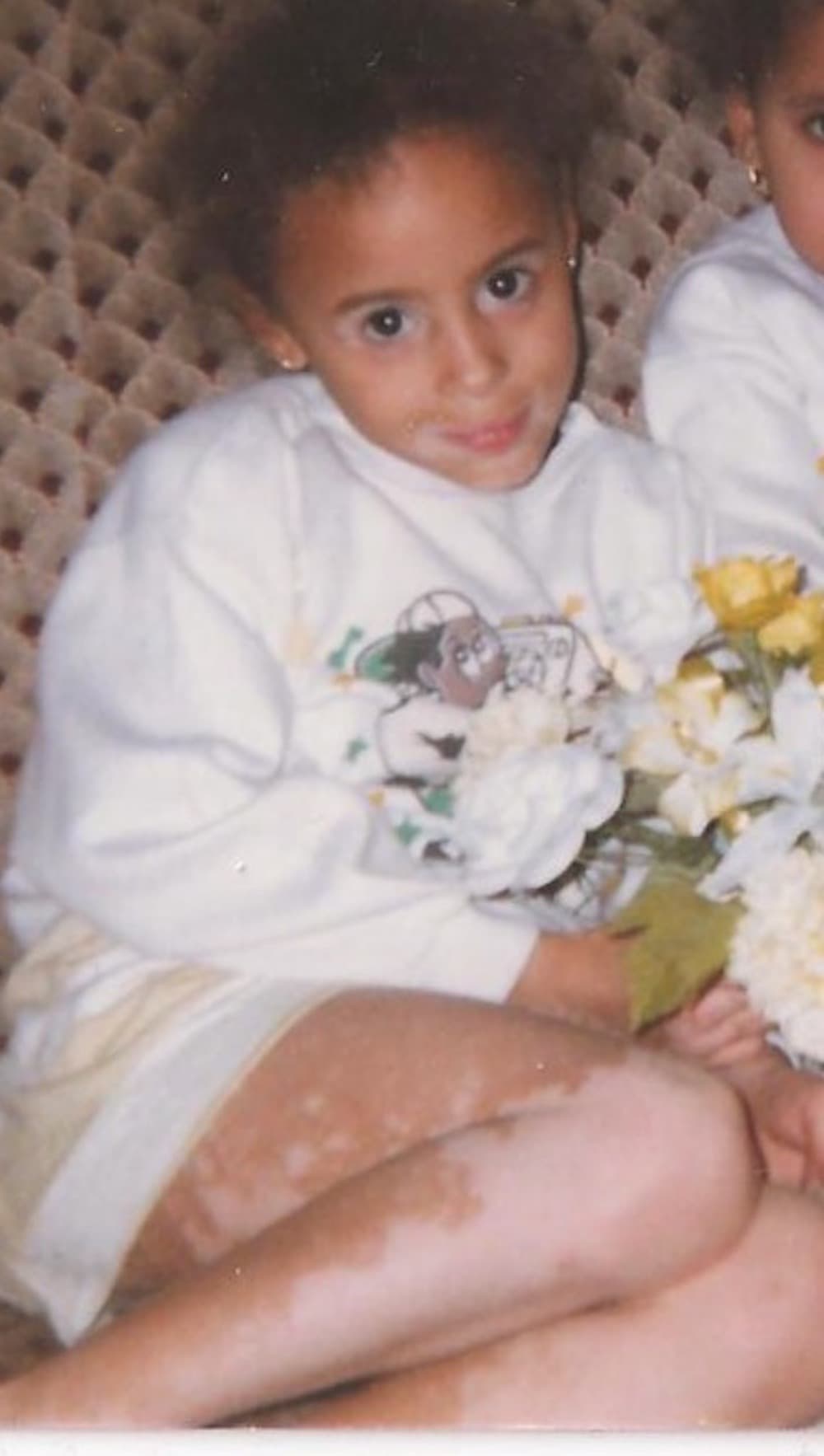 Natalie as a child
