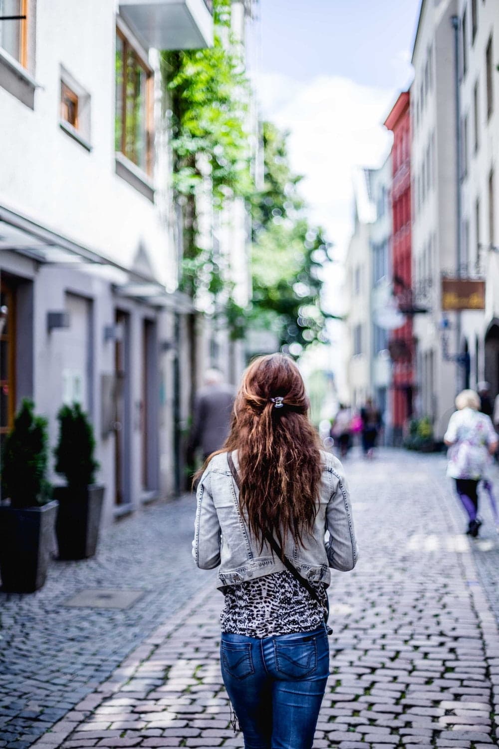 Woman walking