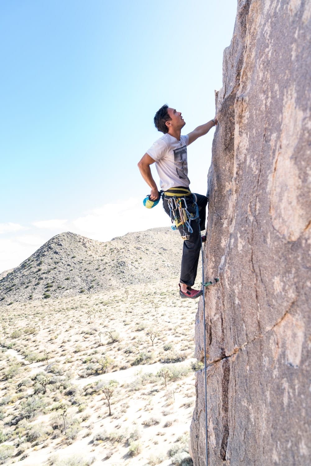 rock climbing