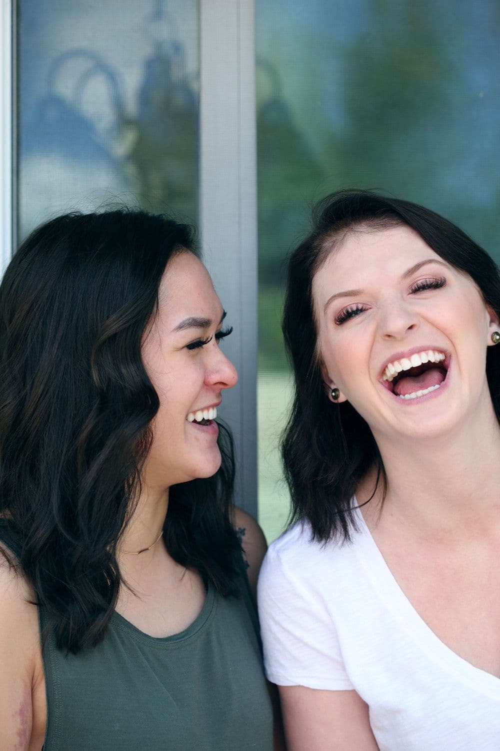 friends laughing