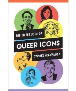 Book cover: The little book of queer icons