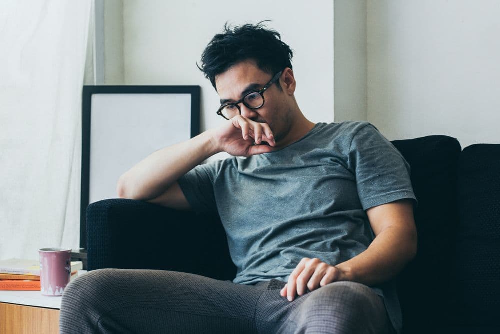 Men are more likely to struggle with mental health in lockdown