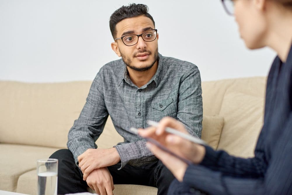 Young men are increasingly reaching out for mental health support