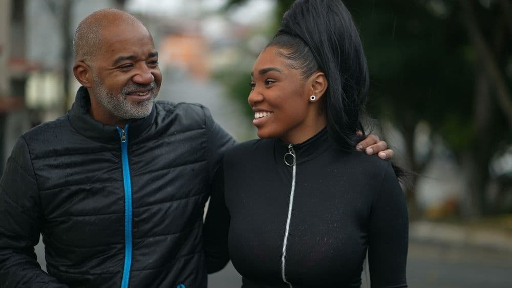 father and daughter