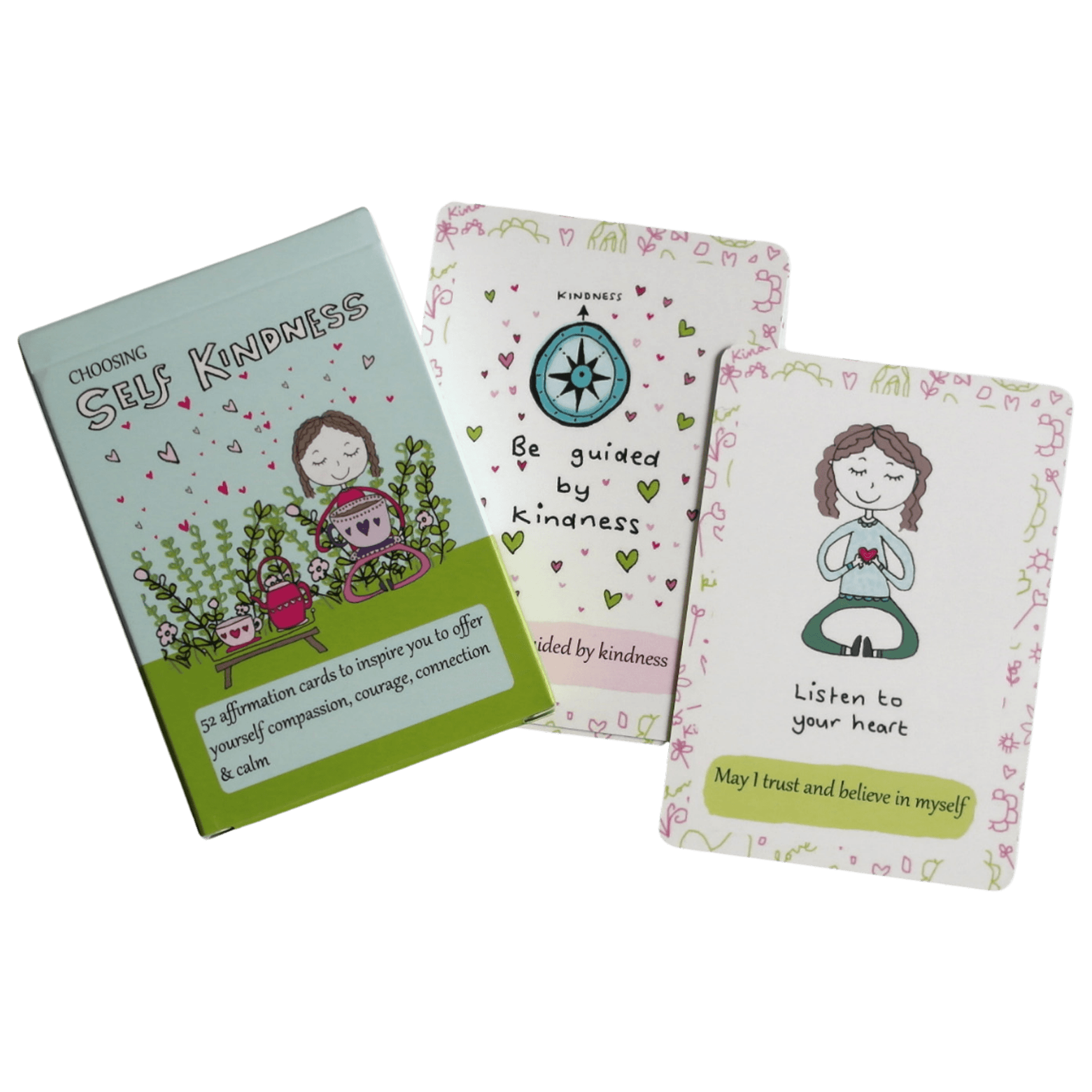 Choosing self kindness cards