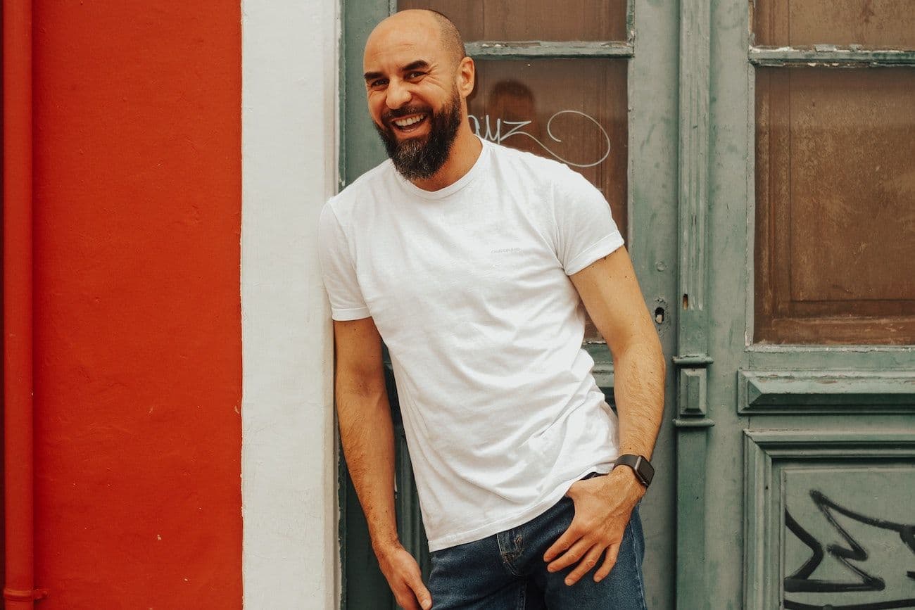 Smiling man