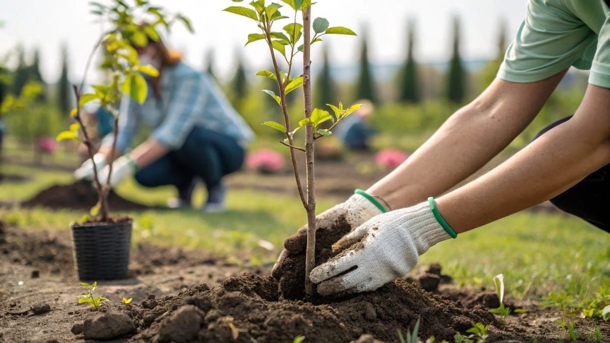 The community garden where nature equals belonging